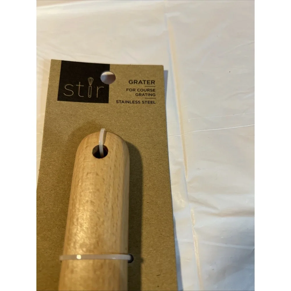 Stainless steel grater